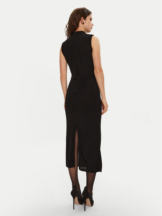 Bruuns Bazaar Bruuns Bazaar Sukienka koktajlowa BBW3707 Czarny Regular Fit