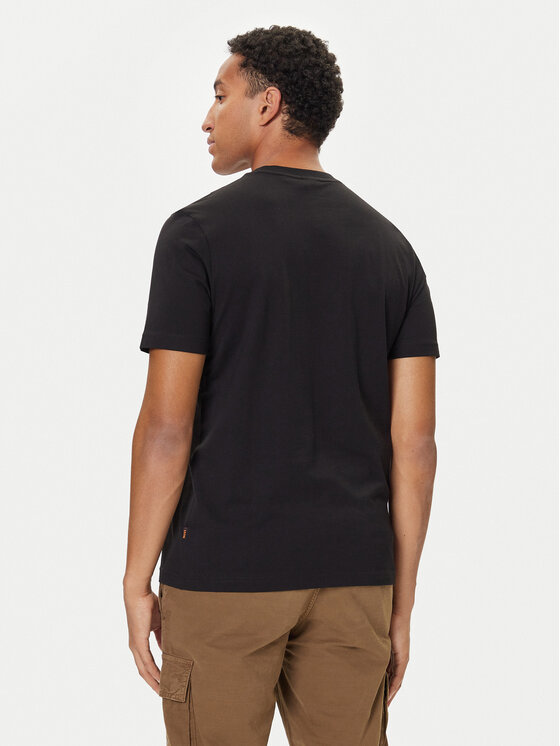 BOSS BOSS Футболка Lupo 50554615 Чорний Regular Fit