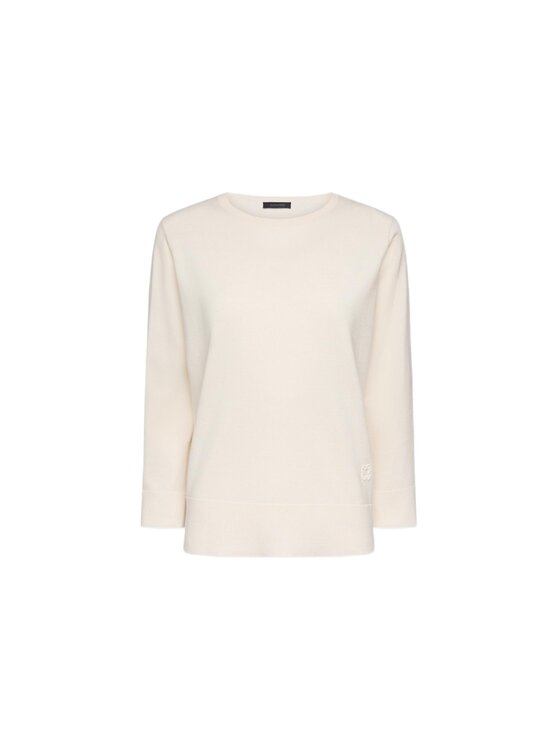 Elena Mirò Elena Mirò Maglione M449Z000577N002 Crema Regular Fit