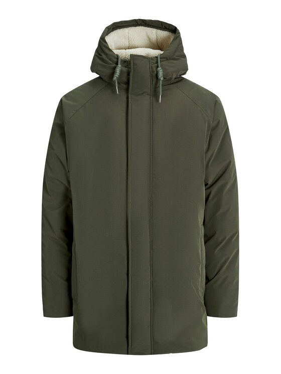 Jack & Jones Jack & Jones Télikabát Wood 12278783 Zöld Regular Fit
