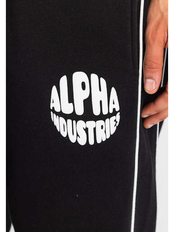 Alpha Industries Alpha Industries Joggery Logo Jogger Czarny Regular Fit