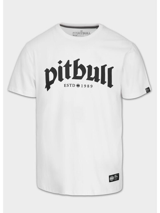 PITBULL PITBULL T-Shirt O'SIDE SKULL Biały Regular Fit