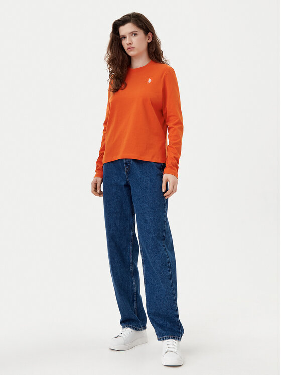 U.S. Polo Assn. U.S. Polo Assn. Blūze WUP0785 Oranžs Regular Fit