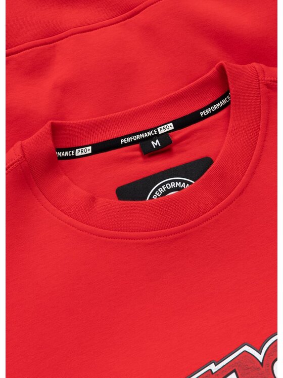 PITBULL PITBULL Bluza ADCC DOGWOOD Czerwony Regular Fit