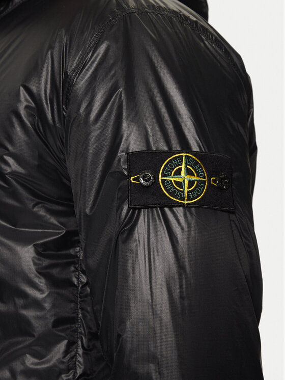 Stone Island Stone Island Pārejas jaka 8115Q0425 Melns Regular Fit