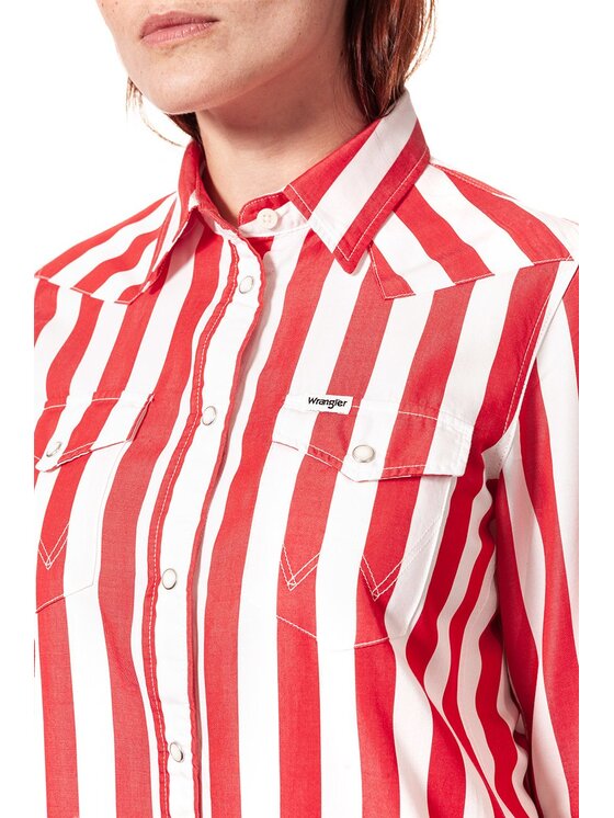 Wrangler Wrangler Koszula BUTTON DOWN Biały Regular Fit