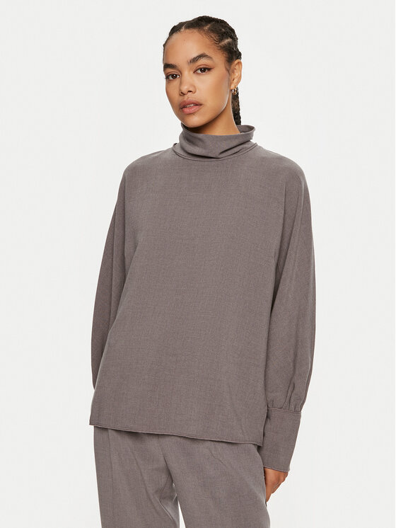 ACCESS FASHION Rolák 44-2015-504 Sivá Relaxed Fit