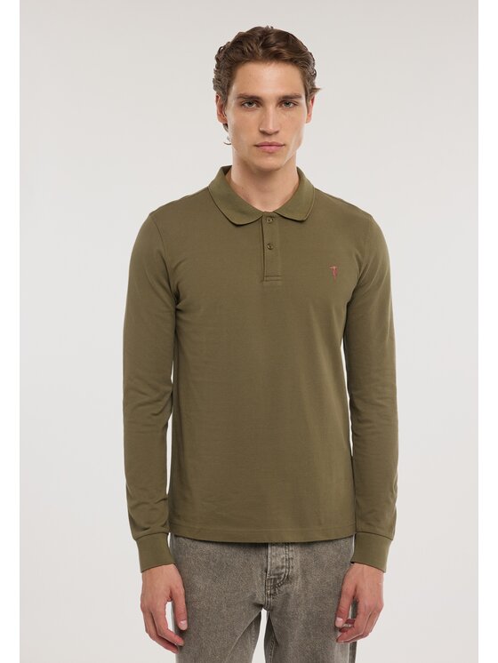 Trussardi Trussardi T-shirt G5168000270N069 Verde Regular Fit