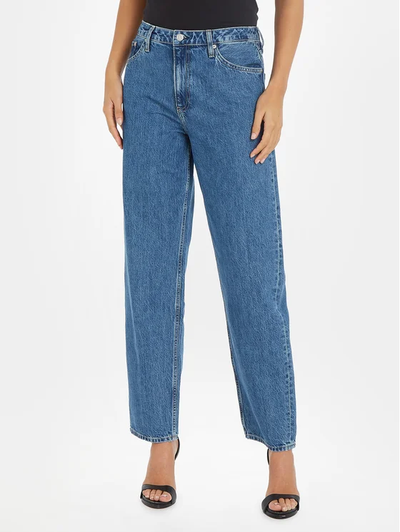 Calvin Klein Jeans Jeans 90's J20J221680 Dunkelblau Straight Fit