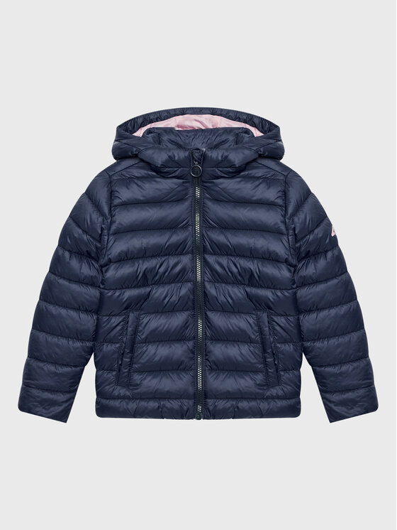 4F 4F Bunda pro přechodné období HJZ22-JKUDP001 Tmavomodrá Regular Fit