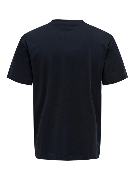 Only & Sons Only & Sons T-shirt 22025208 Tamnoplava Regular Fit