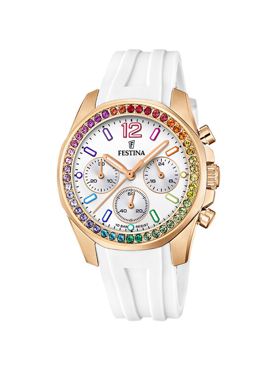 Festina Festina Ρολόι F20611-2 Λευκό