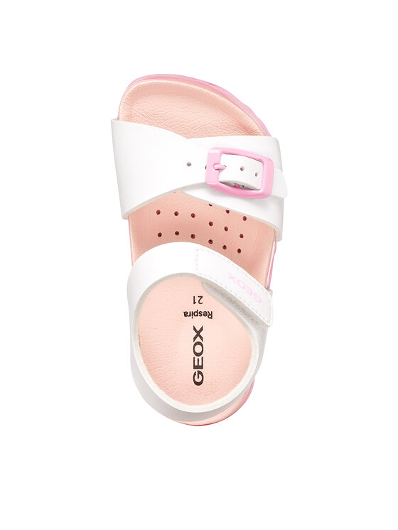 Geox Geox Sandále B Sandal Chalki Girl B652RA 000BC C0406 S Biela