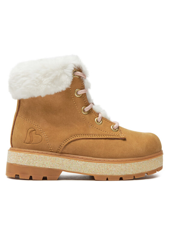 Dziecięce Trapery Skechers, Rozmiar 33.5, Brązowe, Street Glitz 310952L