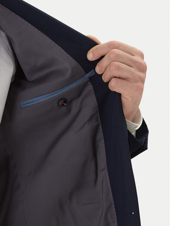 HUGO HUGO Garnitur Henry/Getlin232X 50557616 Granatowy Slim Fit