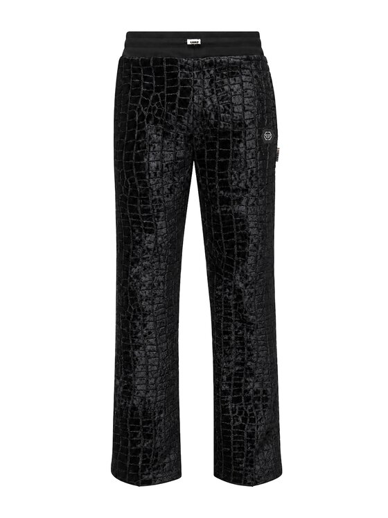 PHILIPP PLEIN PHILIPP PLEIN Spodnie dresowe 32012 Czarny Jogger Fit