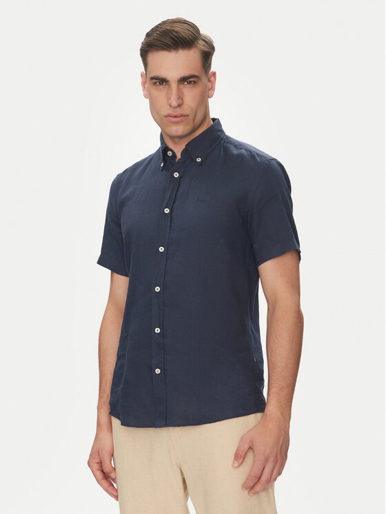 BOSS BOSS Ing H-Roan 50539352 Sötétkék Slim Fit
