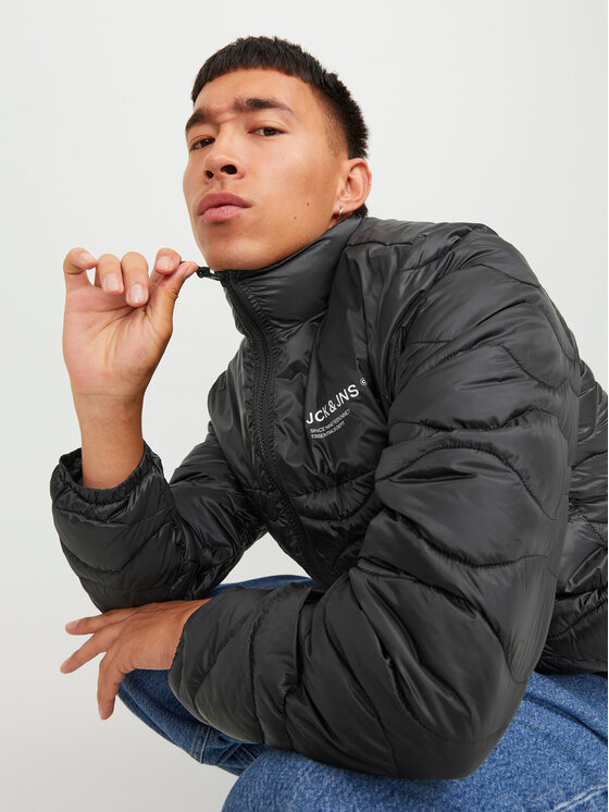 Jack&Jones Jack&Jones Kurtka przejściowa Noah 12249443 Czarny Regular Fit