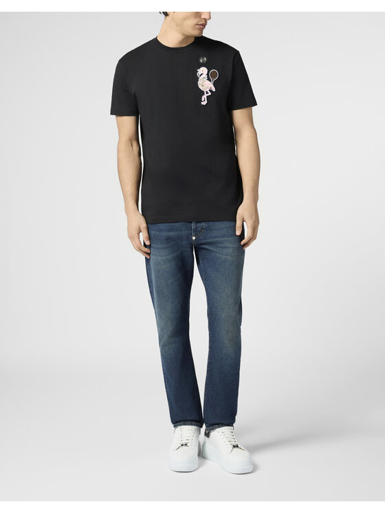 PHILIPP PLEIN PHILIPP PLEIN T-Shirt 30556 Czarny Regular Fit