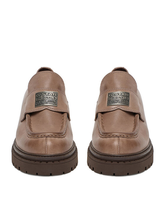 G-Star Raw G-Star Raw Loafersy EO-DOLUNAY-25FW05 Beżowy