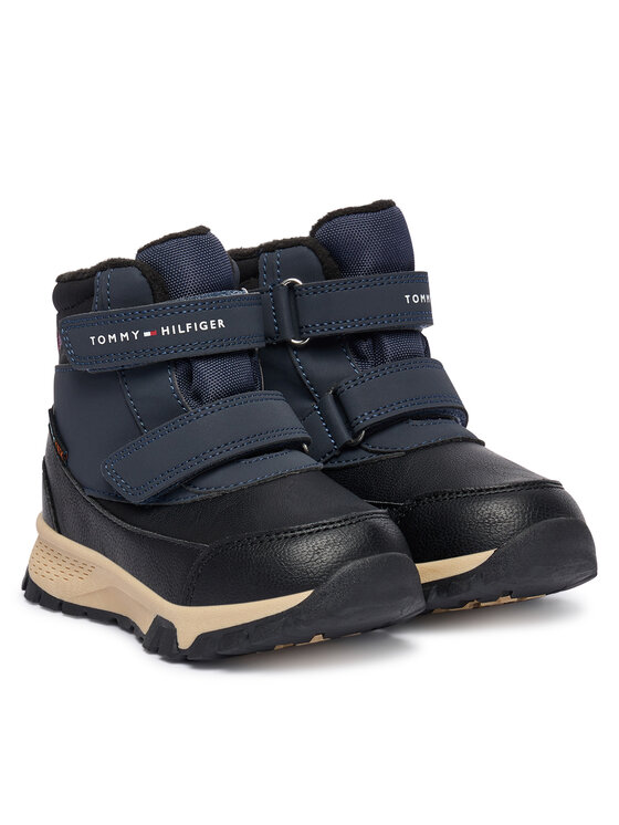 Tommy Hilfiger Tommy Hilfiger Šnurovacia obuv T1X5-34134-1592X656 M Tmavomodrá