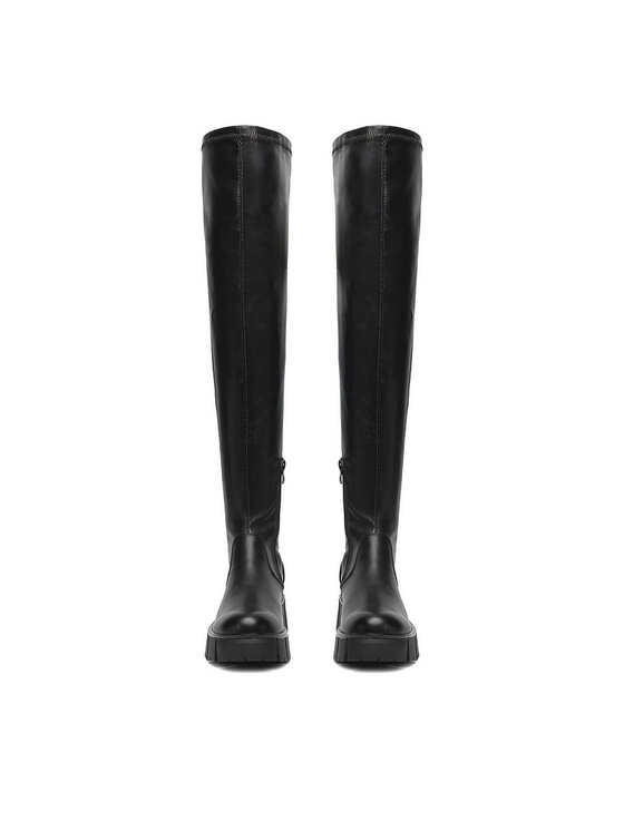 DeeZee DeeZee Čizme preko koljena 60017-2 Crna