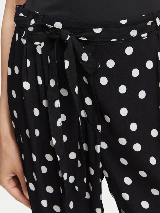Vero Moda Vero Moda Pantaloni di tessuto Elisa 10347961 Nero Loose Fit