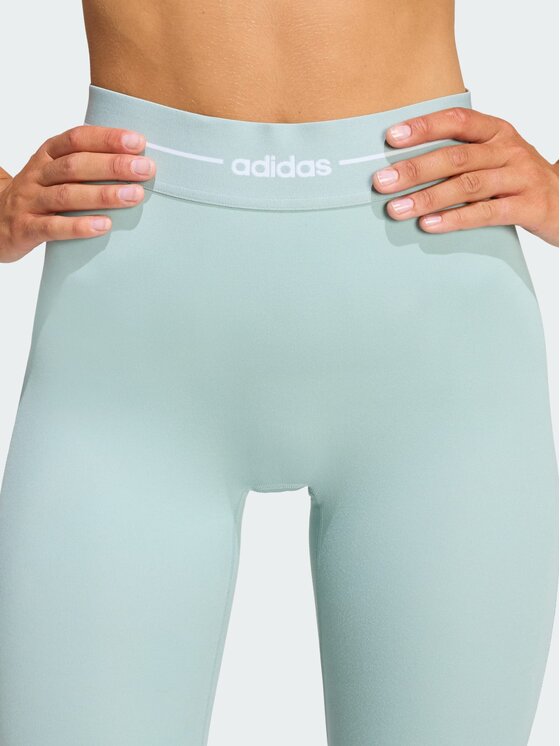 adidas adidas Legginsy 158862 Zielony Fitted Fit