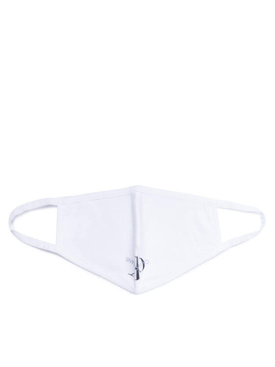 Calvin Klein Jeans Calvin Klein Jeans Sada 3 textilních roušek Face Cover 3-Pack K60K608838 Bílá