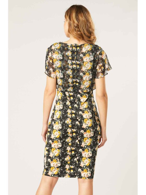 QUIOSQUE QUIOSQUE Každodenní šaty COOL CHIF DRESS NEW Barevná Regular Fit