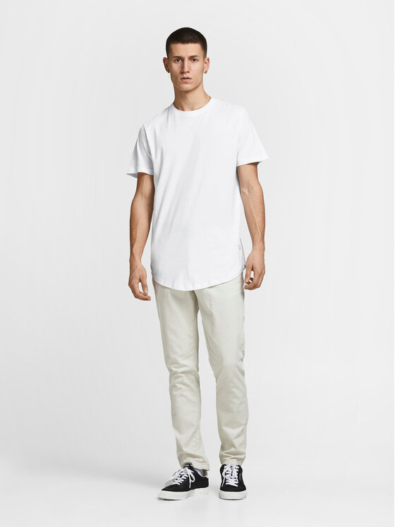 Jack & Jones Jack & Jones Set de tricouri﻿ Noa 12191765 Alb Regular Fit