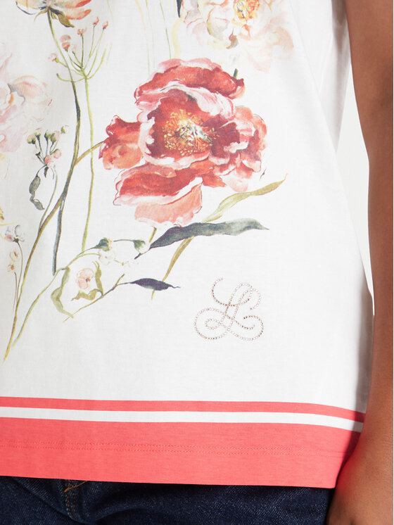 Luisa Spagnoli Luisa Spagnoli T-shirt Belle 543280 Bianco Regular Fit