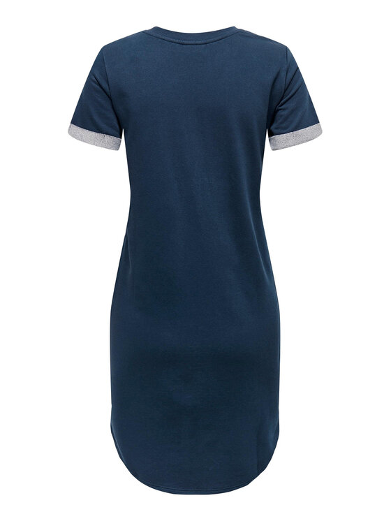 JDY JDY Sukienka codzienna Ivy 15174793 Niebieski Regular Fit