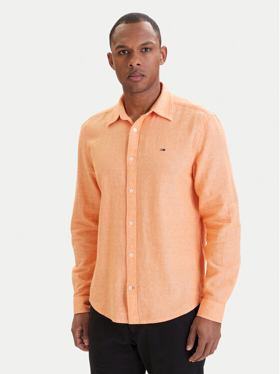 Tommy Jeans Tommy Jeans Hemd DM0DM22761 Orange Regular Fit