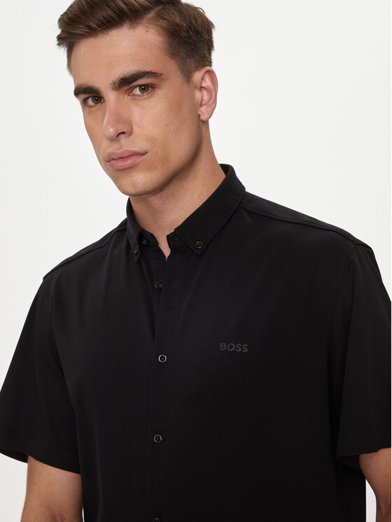 BOSS Boss Hemd B_Motion_S 50512005 Schwarz Regular Fit