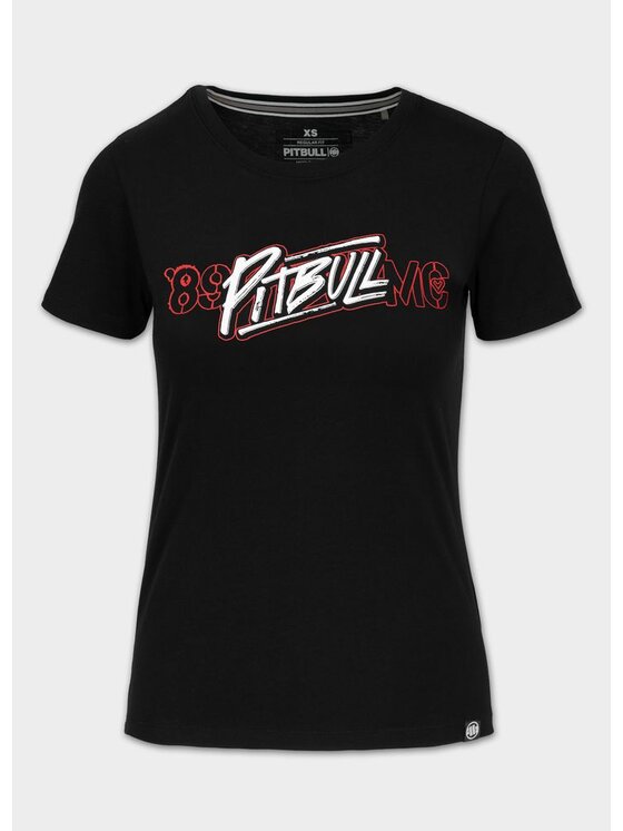 PITBULL PITBULL T-Shirt MC HEART Czarny Regular Fit