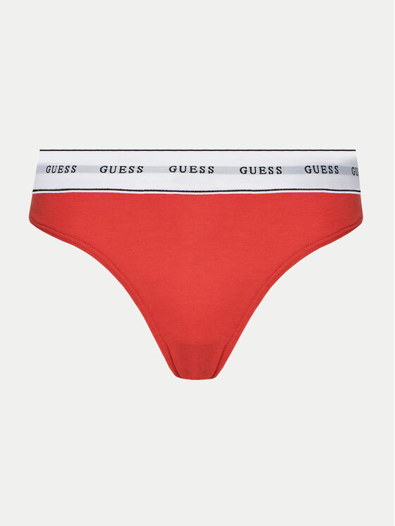 Guess Guess Klasične spodnje hlačke O97E02 KBBU1 Rdeča