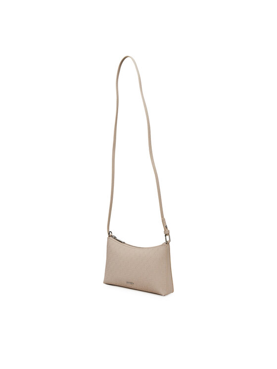 Calvin Klein Calvin Klein Torbica Ck Must Aop Conv Logo Jqd Strap LV04F3099G Bež