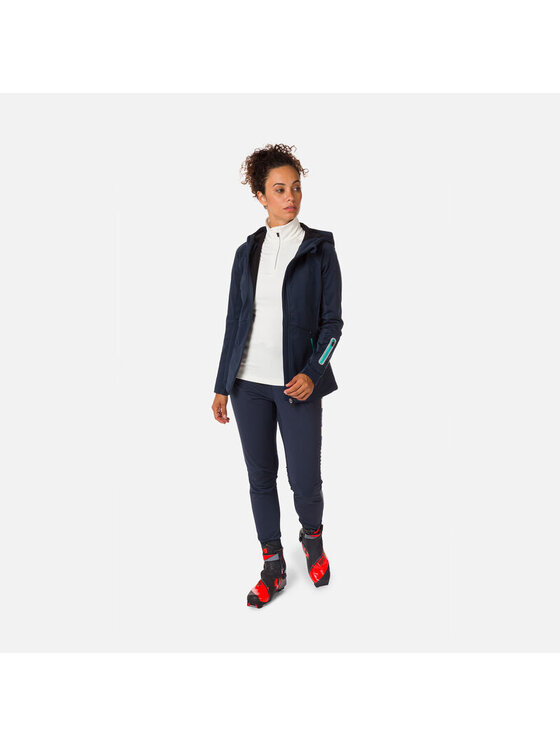Rossignol Rossignol Kurtka softshell W Softshell Jacket Granatowy Slim Fit