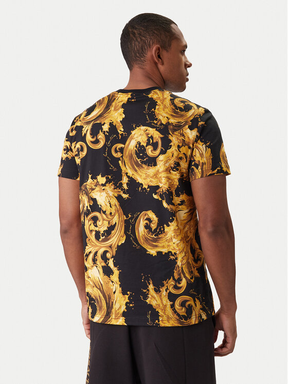 Versace Jeans Couture Versace Jeans Couture T-Shirt 80GAH6S0 JS543 Schwarz Regular Fit