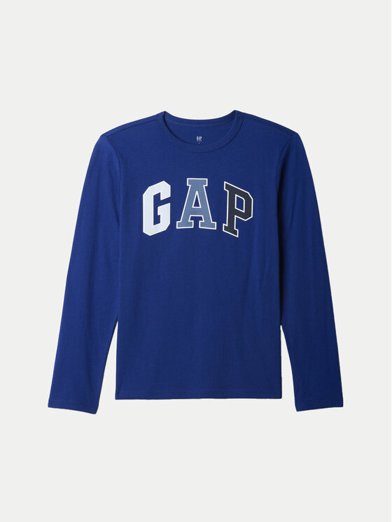 Gap Blūze 490575-01 Zils Regular Fit