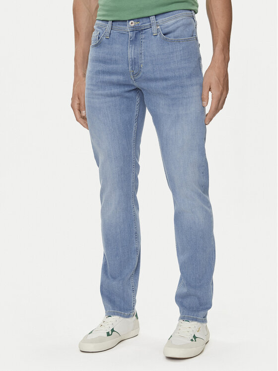 Mustang Mustang Jeans hlače Vegas 1015119 Modra Slim Fit