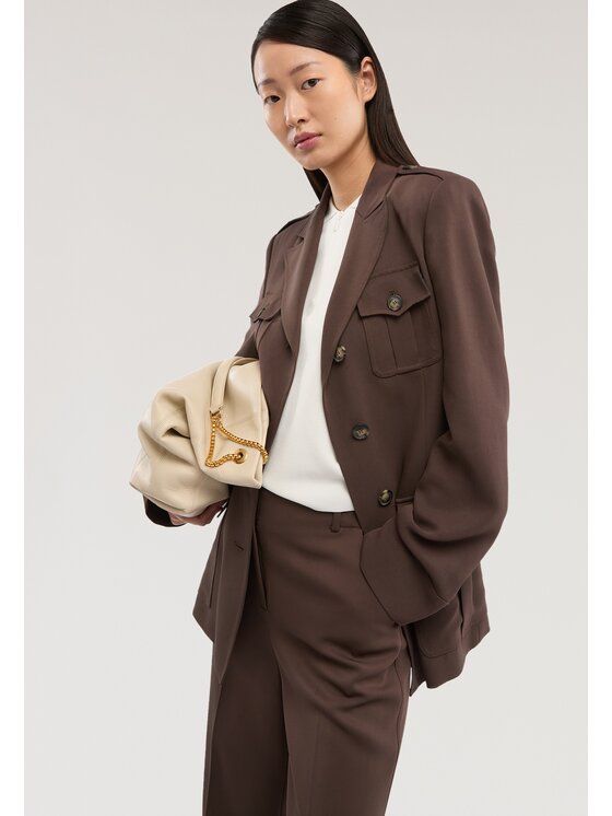 Trussardi Trussardi Cappotto invernale 8919A200326N032 Marrone Regular Fit