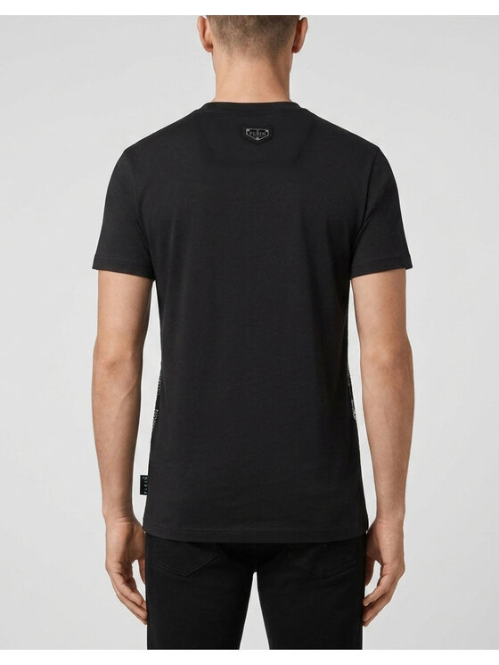 PHILIPP PLEIN PHILIPP PLEIN Tričko 31614 Čierna Regular Fit