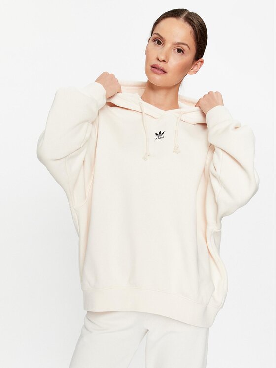 Adidas hoodie cream top