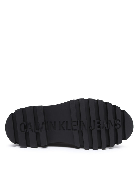 Calvin Klein Jeans Calvin Klein Jeans Боти тип челси Flatform Chelsea Boot YW0YW00850 Бял