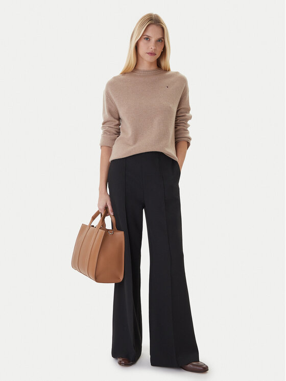 Tommy Hilfiger Tommy Hilfiger Пуловер WW0WW46438 Бежов Regular Fit