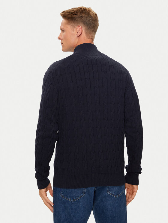 Tommy Hilfiger Tommy Hilfiger Sweater Classic MW0MW36532 Sötétkék Regular Fit