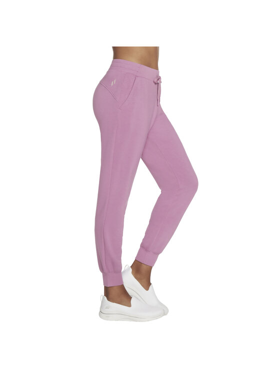 Skechers Skechers Spodnie dresowe Skechers Skechluxe Elevate Jogger Pant Różowy Regular Fit