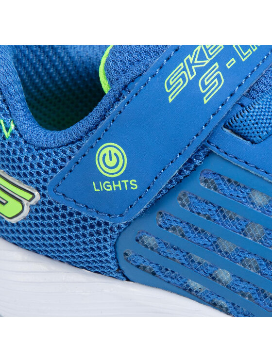 Skechers Skechers Sneakersy Dyna-Lights 90740N/BLLM Niebieski